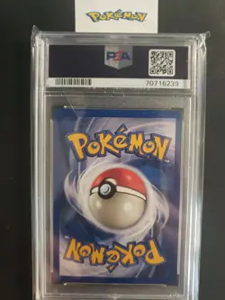 First Edition 2000 Pokemon Gym Heroes 112/132 Lt. Surge's Treaty PSA Gem MT 10 - Image 2