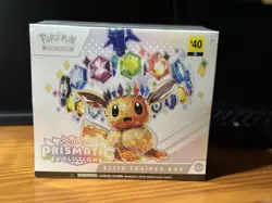 Pokemon Prismatic Evolutions ETB Elite Trainer Box Factory Sealed Dollar General - Image 1