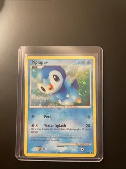 Pokemon TCG Piplup POP RARE PROMO Holo DP03 Pokemon Promos Holo Promo Promo - Image 1