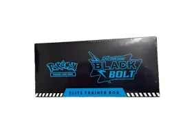 NEW Sealed Pokemon TCG Scarlet and Violet Black Bolt ETB Elite Trainer Box - Image 5