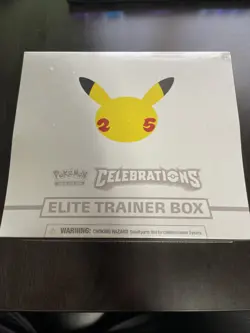 Pokemon TCG: 25th Anniversary Celebrations Elite Trainer Box (2021) 820650809439 - Image 1