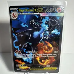 Pokemon TCG Mega Charizard x EX 125/094 Full Art Ultra Rare - Image 1