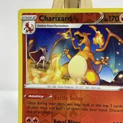 2020 Pokemon Sword & Shield Vivid Voltage 025/185 Charizard Reverse Foil NM🔥 - Image 2