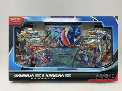 Pokemon Greninja EX and Kingdra EX Special Collection Box - Sealed - Brand New - Image 1