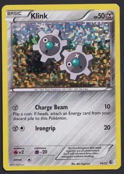 Klink - 10/12 Holo McDonald's Promos 2011 010/012 NM Pokemon Fast Ship - Image 1