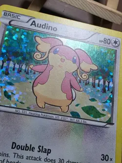 MP Pokemon TCG Audino McDonalds Promos 12/12 Holo Promo - Image 5