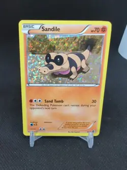 2011 Pokemon McDonald's Promos #8/12 Sandile Holo - Image 1