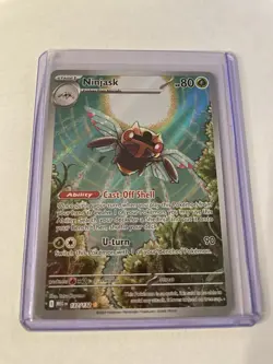 Pokemon TCG Full Art Holo Ninjask 137/132 - Image 1