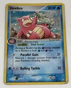Pokemon TCG Slowbro 13/115 EX Unseen Forces Holo Rare | Heavily Played-Damaged - Image 1