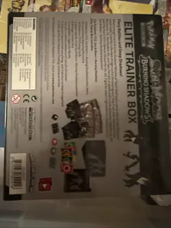 pokemon Sun And Moon burning shadows elite trainer box sealed - Image 3