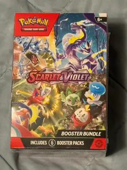 Pokemon TCG Scarlet and Violet Base Set Booster Bundle 6 packs Factory Sealed ✅ - Image 1