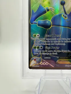 2014 Pokemon XY Furious Fists Full Art Heracross EX #105 | PSA 7 NM - Image 4