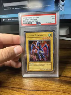 Luster Dragon MFC-058 Magician's Force Unlimited Edition PSA 7 - Image 1