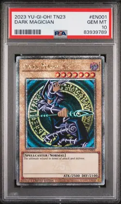 Dark Magician PSA 10 - TN23-EN001 - Quarter Century Secret Rare - Yugioh - Image 1