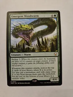 Emergent Woodwurm Commander: March of the Machine Regular - Image 1