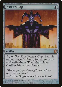 Jester's Cap FOIL From the Vault: Relics NM Artifact Mythic Rare CARD ABUGames - Image 1
