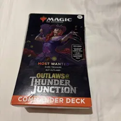 Magic: The Gathering: Outlaws of Thunder Junction Commander Deck - Most Wanted - Image 1