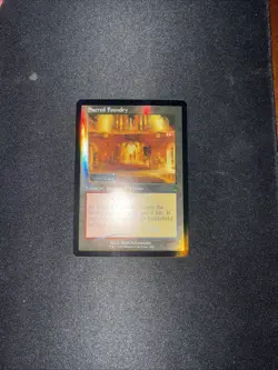 Sacred Foundry (Retro Frame) (Serial Numbered) Ravnica Remastered Foil - Image 4