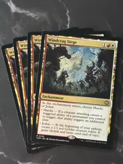 4x Windcrag Siege #0235 R [Tarkir: Dragonstorm] NF LP/NM - Image 1