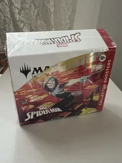 Magic: The Gathering Spider-Man Collector Booster Box 12 Packs Sealed - Image 1