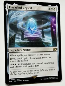 Magic - The Wind Crystal R 0043 Non Foil MTG Final Fantasy English - Image 1