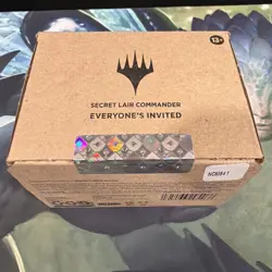 MTG Everyone’s Invited Secret Lair Commander Deck *New, Sealed* Dbl. Rainbow - Image 1