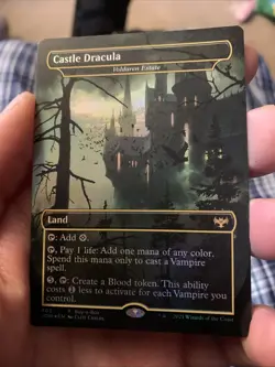 FOIL Castle Dracula ( Voldaren Estate ) ~ Buy a Box Crimson Vow [ EX ] [ MTG ] - Image 1