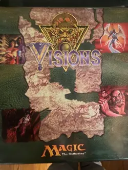 200+ Vintage Magic the Gathering Binder Collection Card Lot [Visions] - Image 2