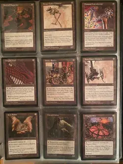 200+ Vintage Magic the Gathering Binder Collection Card Lot [Visions] - Image 3