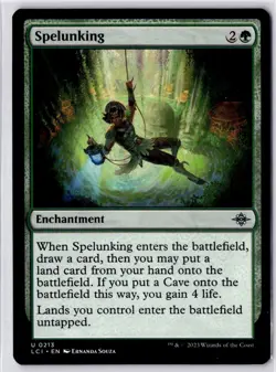 Spelunking The Lost Caverns of Ixalan Regular NM U 0213 - Image 1