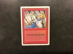 MTG Magic: The Gathering - Unlimited - Stone Rain - Image 1