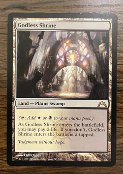 x1 Godless Shrine, MTG, Gatecrash - Image 1