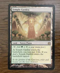 x1 Temple Garden, MTG Return to Ravnica - Image 1