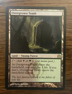 Overgrown Tomb, MTG Return to Ravnica LP - Image 1