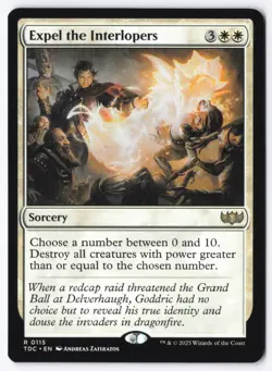 Expel the Interlopers R Commander: Tarkir: Dragonstorm 115 NM - Image 1