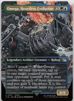 Omega, Heartless Evolution (Borderless) U FINAL FANTASY 347 NM - Image 1