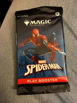 Magic: The Gathering Marvel Spider-Man Play Booster Pack✨ Sealed ✨ - Image 1