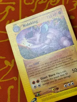 POKEMON TCG NIDOKING 24/147 NON HOLO RARE EXCELLENT AQUAPOLIS - Image 3