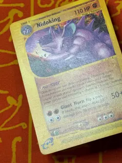 POKEMON TCG NIDOKING 24/147 NON HOLO RARE EXCELLENT AQUAPOLIS - Image 4