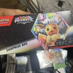 Pokemon TCG - Scarlet and Violet Prismatic Evolutions Surprise Box - New SEALED - Image 1