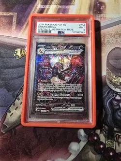 Pokemon TCG Charizard EX Scarlet & Violet Paldean Fates Holo Card 234/091 PSA 9 - Image 1