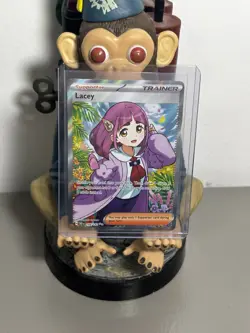 Pokemon TCG Stellar Crown Lacey Full Art Ultra Rare Holo Trainer Card 166/142 - Image 1