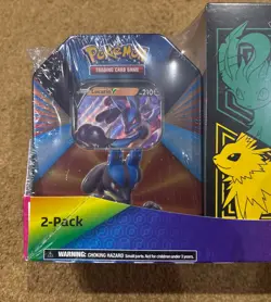 Pokemon TCG Evolving Skies Elite Trainer Box + Lucario V Tin (Costco Bundle) - Image 2