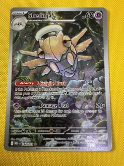 Shedinja - 144/132 - Mega Evolutions - Illustration Rare - Pokemon Card - Image 1