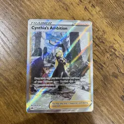 Pokemon TCG Cynthia's Ambition GG60/GG70 Crown Zenith READ DESCRIPTION - Image 1
