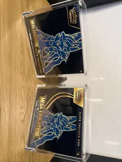 Mega Evolutions Mega Lucario ETB Set- 1 Pokemon Center 1 Regular - New Sealed - Image 1
