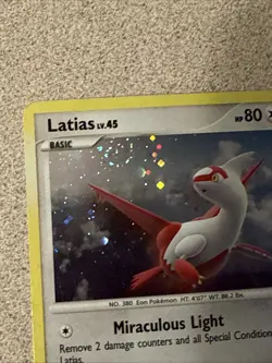 Latias 003/017 POP Series 7 Holo HD Double Swirl Promo Pokemon LP 2008 - Image 4