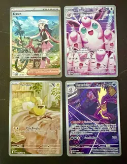 Pokemon Phantasmal Flames Lot 4: SIR Dawn & 3 Illustration Rare’s VERY CLEAN! - Image 1
