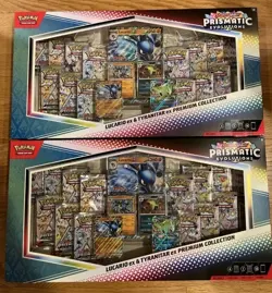 2 Pokemon TCG Scarlet And Violet Prismatic Evolutions Premium Collection NIB (2) - Image 1