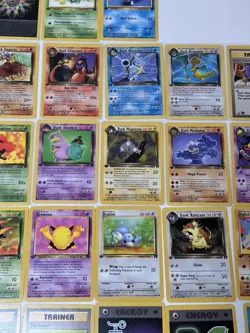 30 1st Edition Team Rocket Pokemon TCG Card Lot RARE Dark Charizard Blastoise NM - Image 4